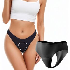 Camel Toe Concealer Underwear/Camel Toe Cover Thong/CamelToe Seamless G-String Thongs AntiCamel Toes Underwear
