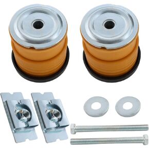 Pair Body Mount Bushing Kit for 2008-2018 Ford F250 F350 F450 F550 Super Duty Body Position 1 Radiator Support 924-065