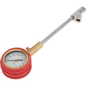 1 PC مقياس ضغط الإطارات العالمي 0-100PSI 2.36 بوصة مقياس الضغط الرقمي مقياس الإطارات