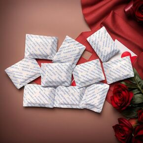 Rose Scented Sachets – Long-Lasting Odor Remover and Freshener for Shoes, Closets, Drawers, and Storage Spaces – Pack of 10