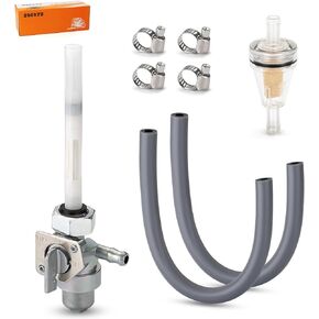 Fuel Valve Petcock 8mm for Honda TRX250 TRX300 TRX300FW ATC250ES ATC250SX ATC350X XR650L NX650 VT1100C 1985-2023