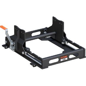 CURT 16564 S20 Sliding 5th Wheel Hitch for Short Bed Trucks, 20,000 lbs (Head Required)