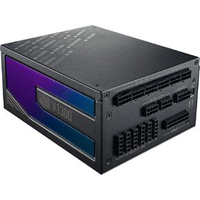 Cooler Master V750 Gold V2 Full Modular,750W, 80+ Gold Efficiency, Semi-fanless Operation, 16AWG PCIe high-Efficiency Cables, 10 Year Warranty in Saudi Arabia
