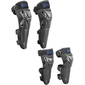 Kids Knee Shin Guard with Elbow Pads for Cycling Motorcycle ATV, Outdoor Sports Protective Gear Suitable for Motocross Skateboarding Skating e-Bike Dirt Bike