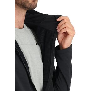 Spyder Men Gridweb المقنع مضغوط zip fleece tki base سترة