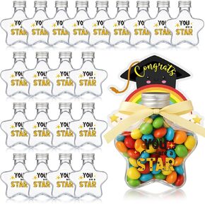 24 مجموعة 2025 هدايا التخرج من روضة الأطفال ، الحفلات التخرج من طراز Candy JAR