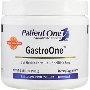 Patient One GastroOne | Powder Supplement to Support GI Lining and Gut and Digestive Health* | with Glutamine, DGL, Ginger, nAG and More | 6.35 oz