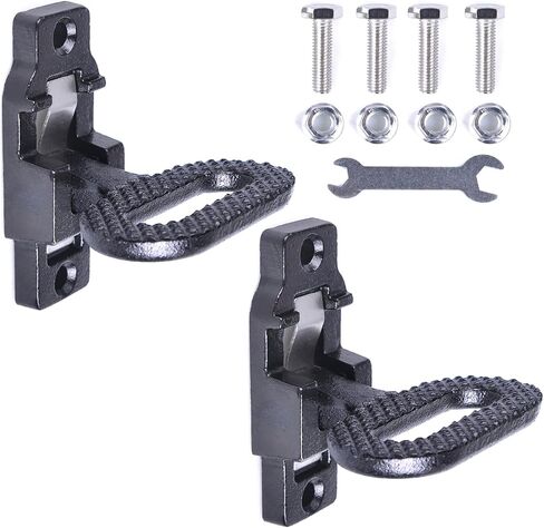 خطوة أمان قابلة للطي من الصلب المجلفن والتعامل مع 2 خطوة متعددة الأغراض و Grapp for Trucks Trucks RVS Worktop Houseboat-black in Saudi Arabia
