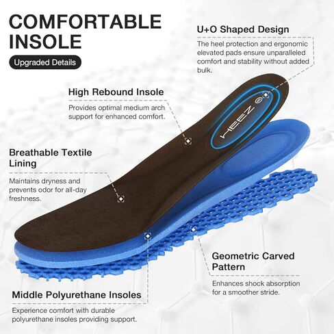 Heez Mens Dress Shoes Oxford Shoes for Men Distly Leather Leath in Kuwait