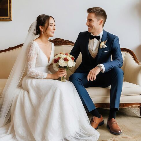 Heez Mens Dress Shoes Oxford Shoes for Men Distly Leather Leath in Kuwait