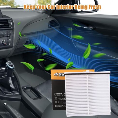 White Cabin Air Filter for Mazda 3 (2019-2023),CX-30 (2020-2023),CX-50 (2023),Replacement for BDTS61J6X,MP111BDGF,BDGF-61-J6X in Saudi Arabia