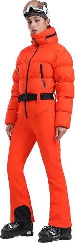 GSOU SNOW WOMENS SKI يناسب قطعة واحدة ثلثية ثلوج مقاومة للماء البلاصة in Kuwait