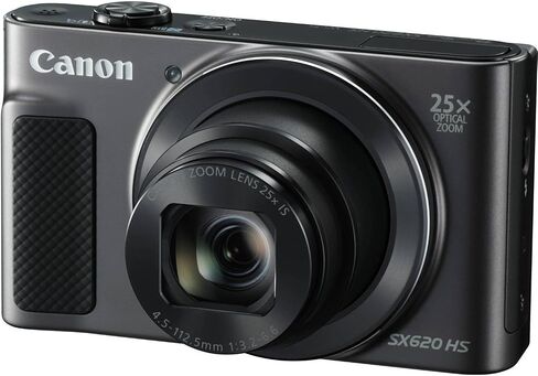 كاميرا رقمية Canon PowerShot SX620 مع 25x Optical Zoom - Wi-Fi & NFC Enabled (فضي) in Kuwait