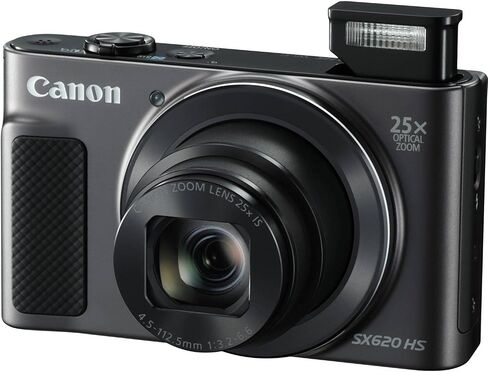 كاميرا رقمية Canon PowerShot SX620 مع 25x Optical Zoom - Wi-Fi & NFC Enabled (فضي) in Kuwait