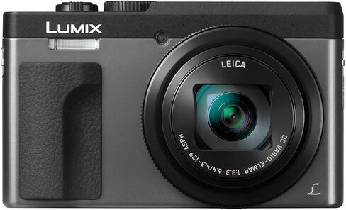 Panasonic LUMIX DC-ZS70S, 20.3 Megapixel, 4K Digital Camera, Touch Enabled 3-inch 180 Degree Flip-Front Display, 30X Leica DC Vario-Elmar Lens, WiFi (Silver) in Saudi Arabia