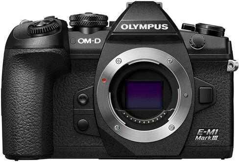 أوليمبوس OM-D E-M1 مارك III جسم كاميرا أسود in Saudi Arabia