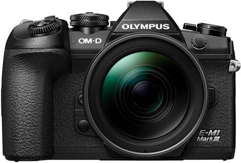 أوليمبوس OM-D E-M1 مارك III جسم كاميرا أسود in Saudi Arabia