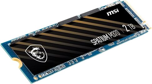 ام اس اي SPATIUM M370 NVMe M.2 سعة 2 تيرابايت اس دي بي سي اي ايه جين4 NVMe 1.3 3D NAND 1600 TBW in Saudi Arabia