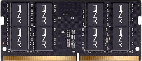 PNY Performance 16GB (2x8GB) DDR4 DRAM 3200MHz (PC4-25600) CL22 (Compatible with 2666MHz, 2400MHz or 2133MHz) 1.2V Dual Channel Notebook/Laptop (SODIMM) Computer Memory Kit – MN16GK2D43200-TB in Kuwait