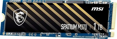 MSI SPATIUM M370 NVMe M.2 1TB Internal SSD PCIe Gen4 NVMe 1.3 3D NAND 1600 TBW in Saudi Arabia