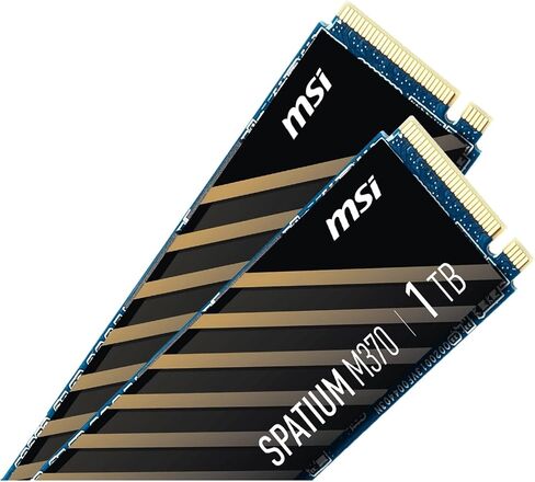 MSI SPATIUM M370 NVMe M.2 1TB Internal SSD PCIe Gen4 NVMe 1.3 3D NAND 1600 TBW in Saudi Arabia