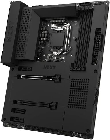 NZXT N7 Z590 - Intel Z590 chipset (Supports 11th Gen CPUs) - ATX Gaming Motherboard - Integrated I/O Shield - WiFi 6E connectivity - Bluetooth V5.2 in Saudi Arabia