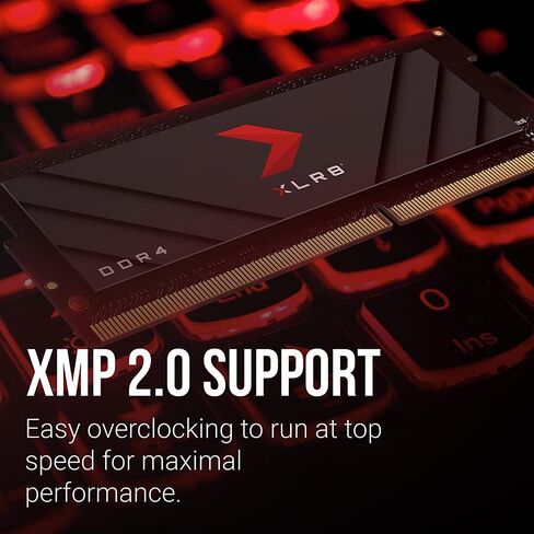 PNY XLR8 Gaming 8GB DDR4 3200MHz (PC4-25600) CL20 1.2V Notebook/Laptop (SODIMM) Computer Memory – MN8GSD43200X in Saudi Arabia