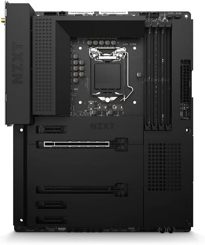 NZXT N7 Z590 - Intel Z590 chipset (Supports 11th Gen CPUs) - ATX Gaming Motherboard - Integrated I/O Shield - WiFi 6E connectivity - Bluetooth V5.2 in Saudi Arabia