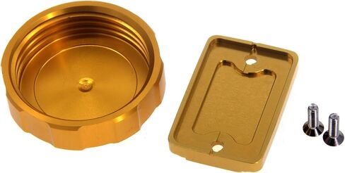 For Honda CBR600RR 2008-2021 Motorcycle Front and Rear Brake Master Cylinder Fluid Reservoir Cover CBR 600RR 2017 2018 2019 2020 Accessories CBR600 RR 2012 2013 2014 2015 2016 Modified Parts (Black) in Kuwait