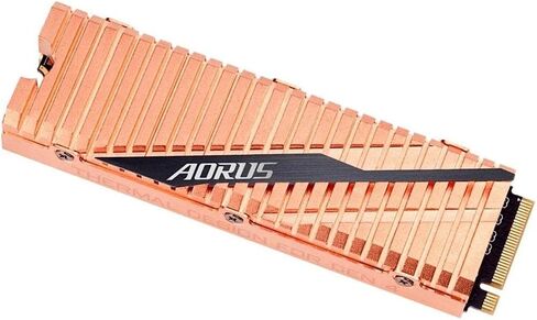 Gigabyte AORUS NVMe Gen4 M.2 PCI-Express 4.0 Interface High Performance Gaming, Full Body Copper Heat Spreader, Toshiba 3D NAND, DDR Cache Buffer in Saudi Arabia