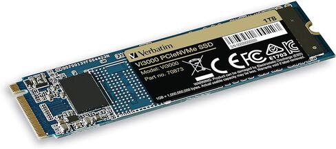 فيرباتيم 1 تيرابايت Vi3000 بي سي اي الجيل 3.0 X4 NVMe M.2 2280 داخلي اس اس دي، 70873 in Saudi Arabia