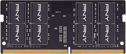 PNY Performance 32GB (2x16GB) DDR4 DRAM 3200MHz (PC4-25600) CL22 (Compatible with 2666MHz, 2400MHz or 2133MHz) 1.2V Dual Channel Notebook/Laptop (SODIMM) Computer Memory Kit – MN32GK2D43200-TB in Saudi Arabia