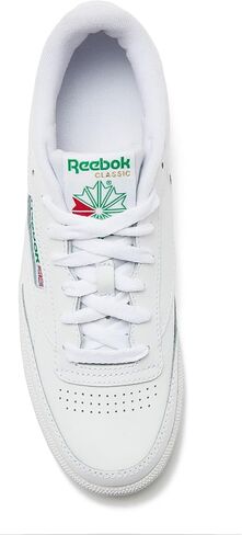Reebok Men's Club C Sneaker, White/Green, 11.5 in Kuwait