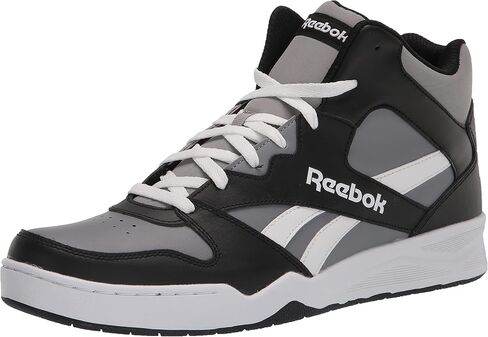 Reebok Men's BB4500 Hi 2 Sneaker, White/Cold Grey, 7.5 Wide in Kuwait