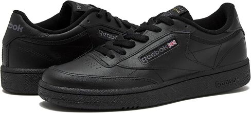 Reebok Men's Club C Sneaker, INT-Black/Charcoal, 10.5 in Saudi Arabia
