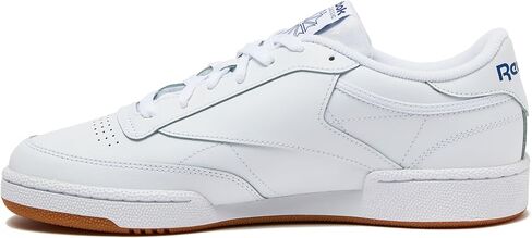Reebok Men's Club C Sneaker, White/Royal-Gum, 9 in Saudi Arabia