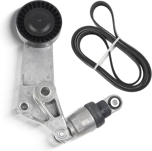Dasbecan Serpentine Drive Belt Tensioner Pulley Kit Compatible with Chevy Prizm Toyota Celica Corolla Matrix 1998-2008, Replaces# 38286 6PK1880 in Saudi Arabia