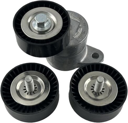 Serpentine Belt Drive Idler Pulley Tensioner Kit for Chrysler Dodge Avenger Jeep Compass Patriot Journey Caliber Replaces# 4891595AD 4891595AC 4891595AB 36322 36323 39053 in Kuwait