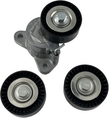 Serpentine Belt Drive Idler Pulley Tensioner Kit for Chrysler Dodge Avenger Jeep Compass Patriot Journey Caliber Replaces# 4891595AD 4891595AC 4891595AB 36322 36323 39053 in Kuwait