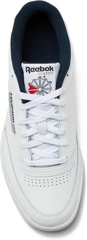 Reebok Classics Men's Club C Sneaker, White/Navy, 8 in Kuwait