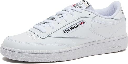 Reebok Classics Men's Club C Sneaker, White/Navy, 8 in Kuwait