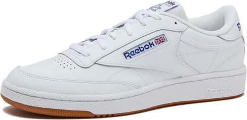 Reebok Men's Club C 85 Fashion Sneaker, White/Royal-Gum, 11 M US in Saudi Arabia