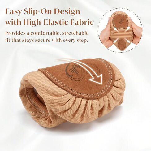 Stelle Ballet Shoes Women Highly Stretch Canvas Dance Slippers Ballet Flats | Ballet shoes for women, Split suede outsole, Non-Slip, Breathable cotton lining, Elastic cross straps, Yoga, Ballet training in Saudi Arabia