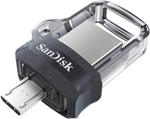 SanDisk 32GB Ultra Dual Drive M3.0 for Android Devices and Computers - MicroUSB, USB 3.0 - SDDD3-032G-G46 in Saudi Arabia