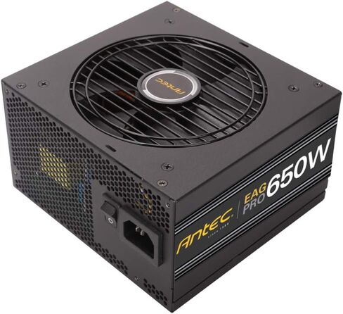 Antec Earthwatts Gold Pro Series EA750G Pro White ، 750W شبه معياري مع تصميم محول تيار مستمر إلى تيار مستمر ، قبعات يابانية ، تصميم PhaseWave مروحة صامتة 120 مم وضمان 7 سنوات in Kuwait
