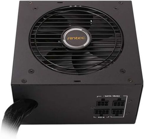 Antec Earthwatts Gold Pro Series EA750G Pro White ، 750W شبه معياري مع تصميم محول تيار مستمر إلى تيار مستمر ، قبعات يابانية ، تصميم PhaseWave مروحة صامتة 120 مم وضمان 7 سنوات in Kuwait