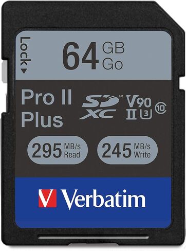 بطاقة ذاكرة 28 جيجا بايت Pro II Plus 1900X SDXC UHS-II V90 U3 Class 10 in Saudi Arabia
