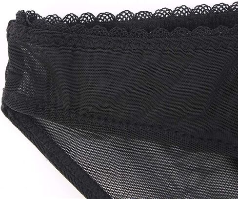 مجموعات حمالة صدر ولباس داخلي للنساء ، انظر من خلال Mesh underwire Bras Brups Linger Lingerie Set 2 قطعة in Kuwait