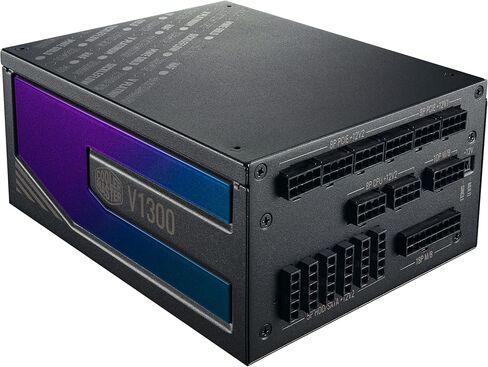 Cooler Master V750 Gold V2 Full Modular,750W, 80+ Gold Efficiency, Semi-fanless Operation, 16AWG PCIe high-Efficiency Cables, 10 Year Warranty in Saudi Arabia