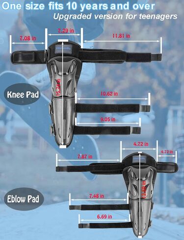 Kids Knee Shin Guard with Elbow Pads for Cycling Motorcycle ATV, Outdoor Sports Protective Gear Suitable for Motocross Skateboarding Skating e-Bike Dirt Bike in Saudi Arabia